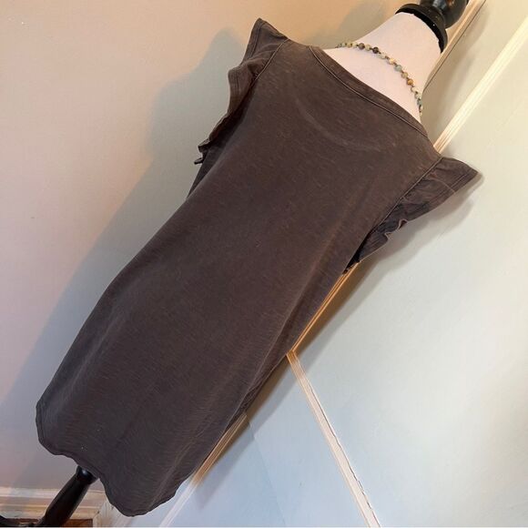 Universal Thread Ruffle Sleeve Pull On T-Shirt Dress Womens X Large - Picture 3 of 9